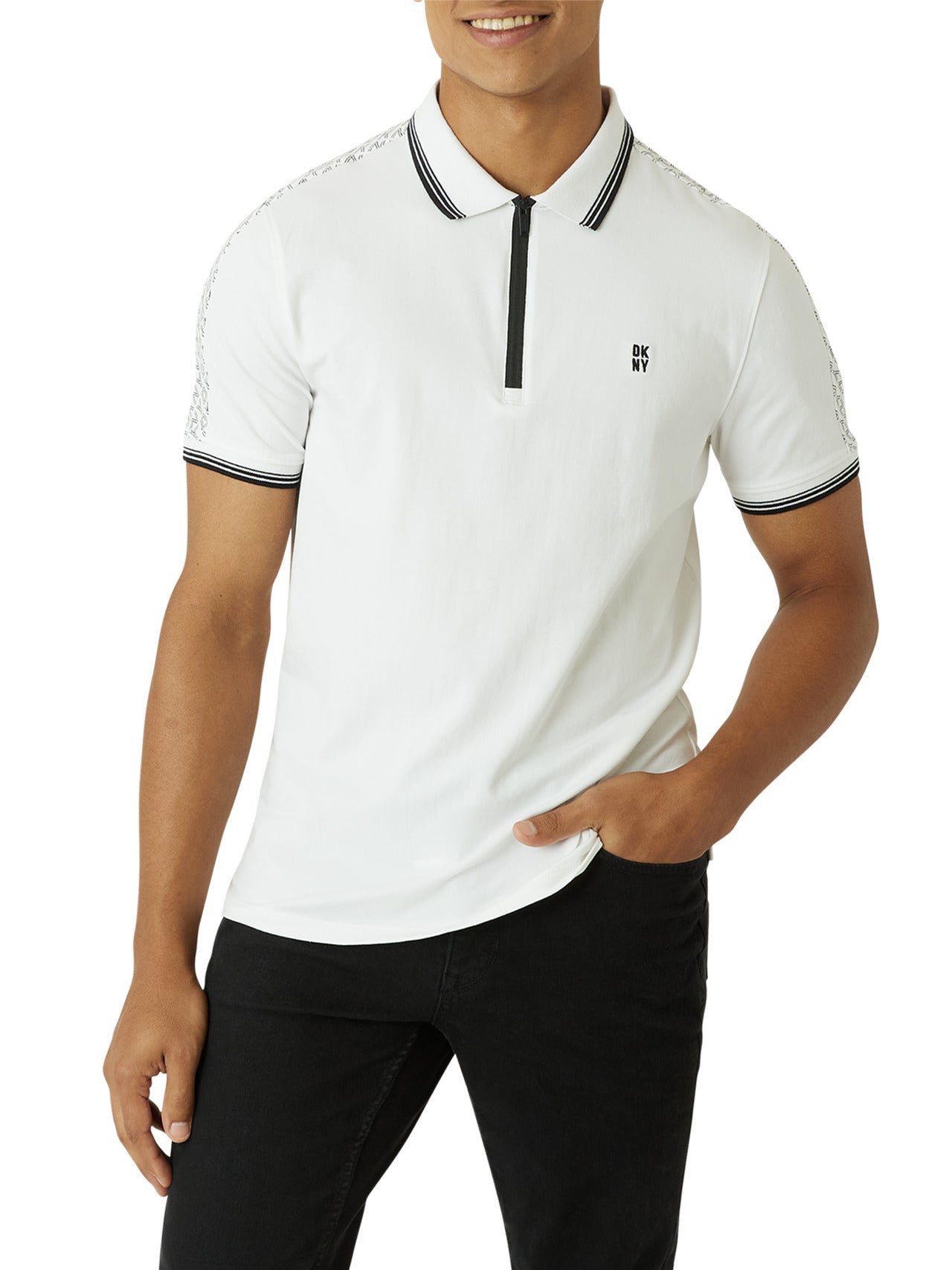  DKNY Hearst Polo - Black - Bonton