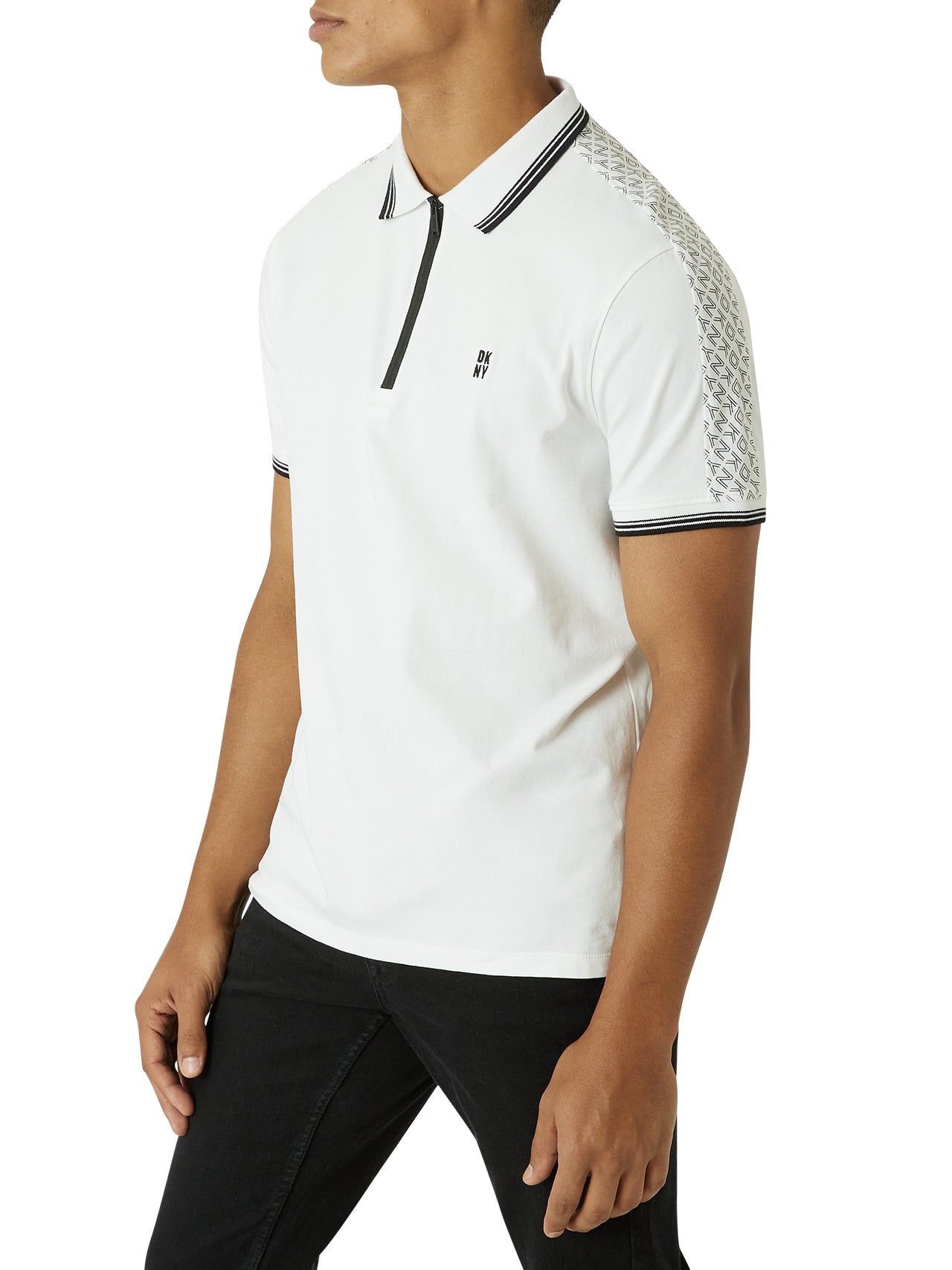  DKNY Hearst Polo - Black - Bonton
