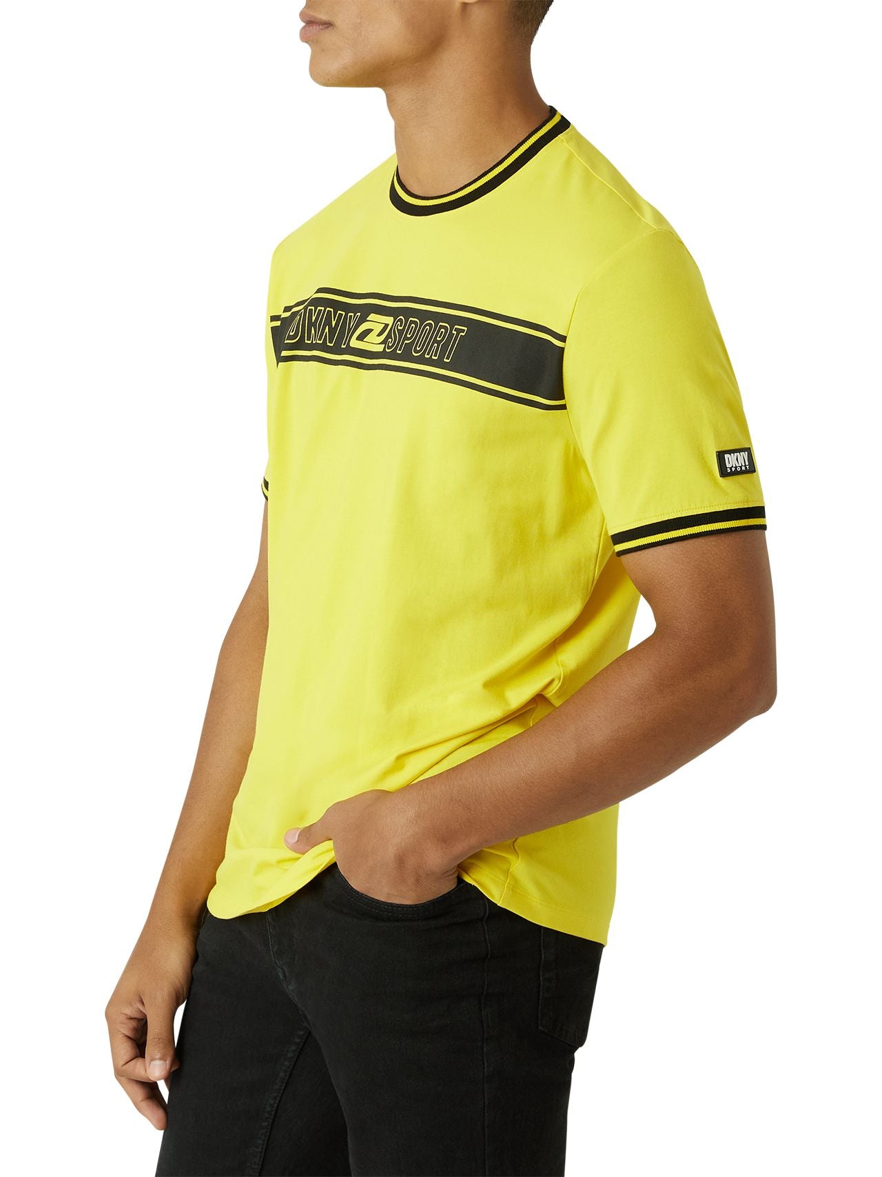  DKNY Troy Tee - Bright Yellow - Bonton