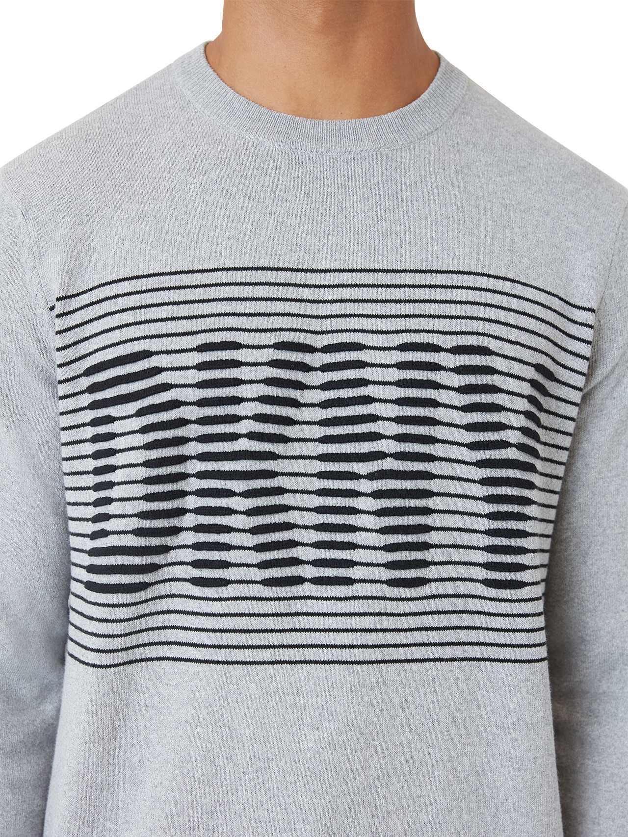  DKNY Lorimer Logo Sweater - Heather Grey - Bonton