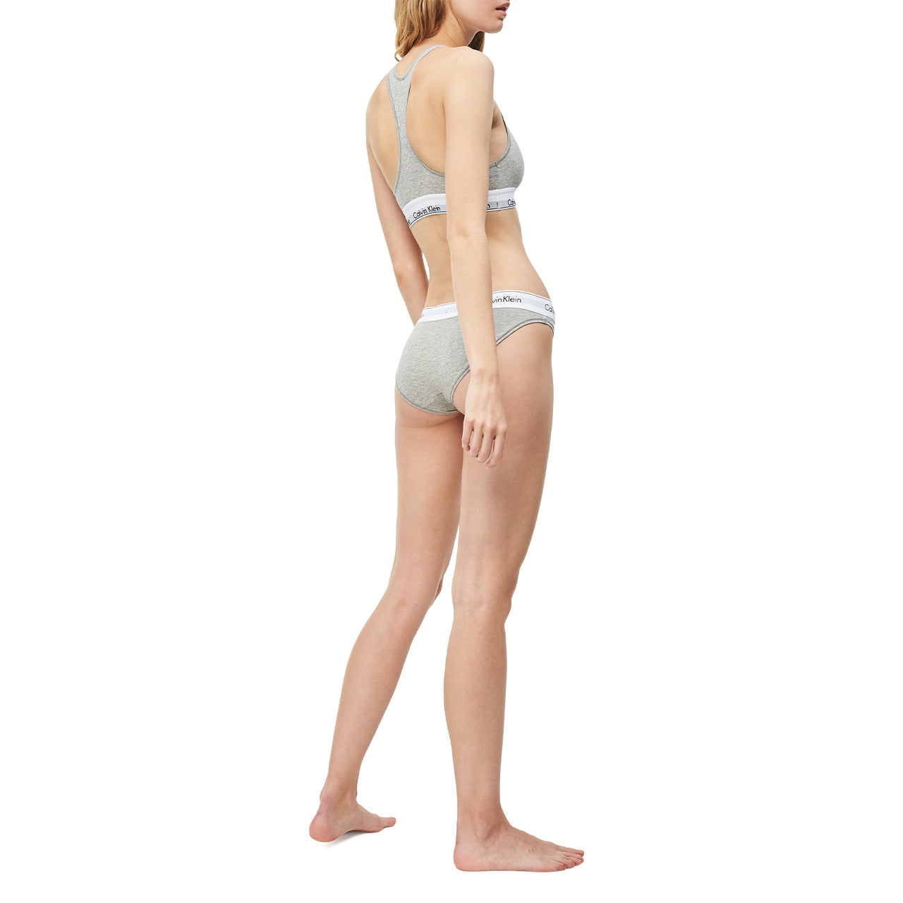  Calvin Klein Cotton Modern Stretch Bikini - Black - Bonton