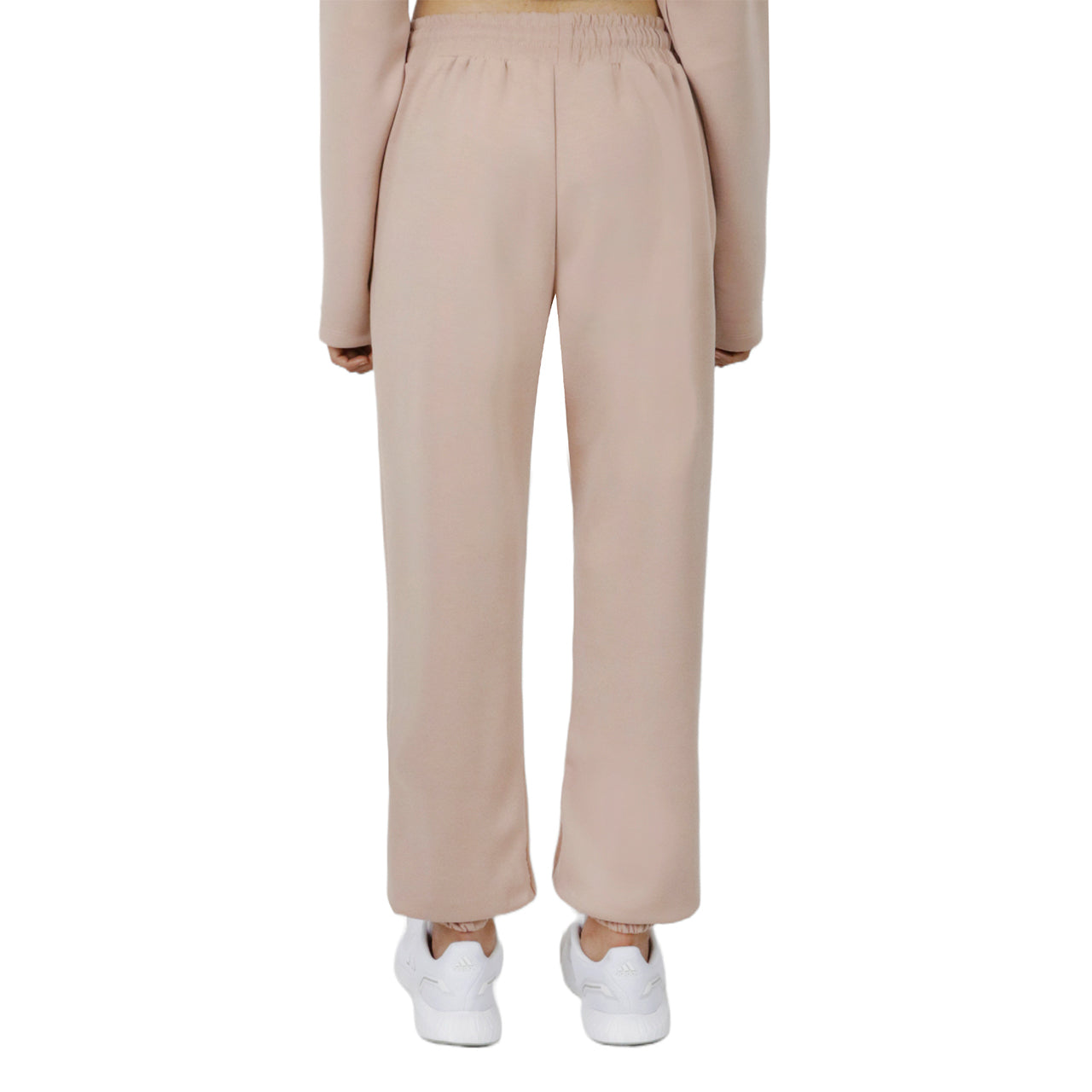  Cream & Rouge Drawstring Joggers - Black - Bonton
