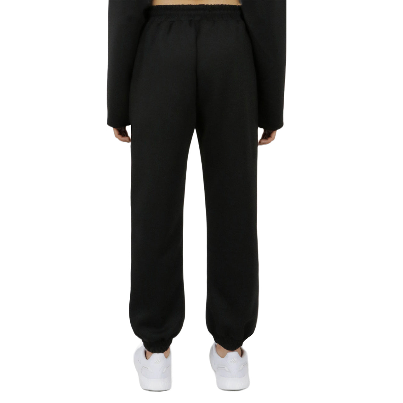  Cream & Rouge Drawstring Joggers - Black - Bonton