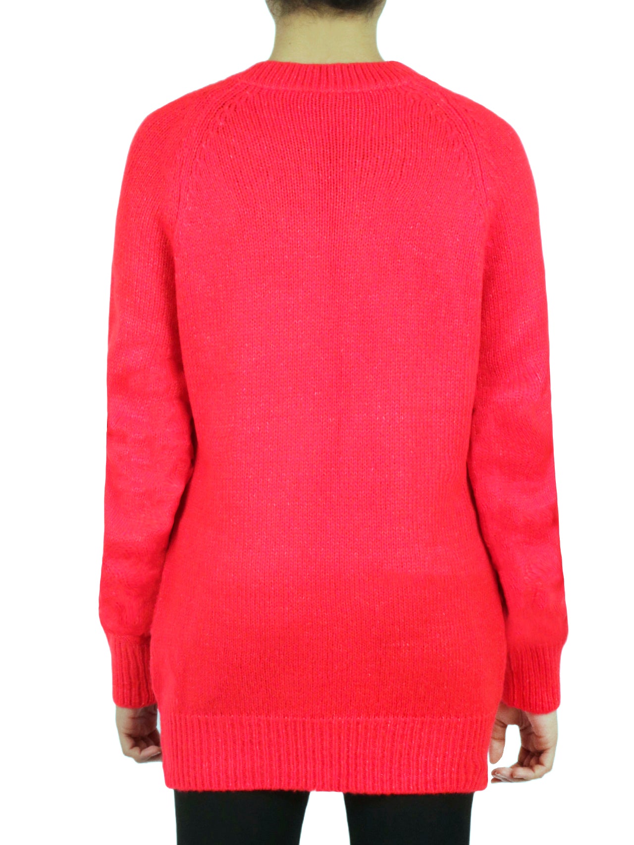  Miss Poeym Embellished Cable Pullover - Black - Bonton
