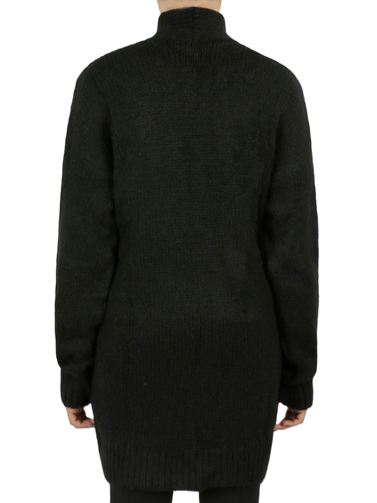  Miss Poeym Cable Flyaway Cardigan - Purple - Bonton