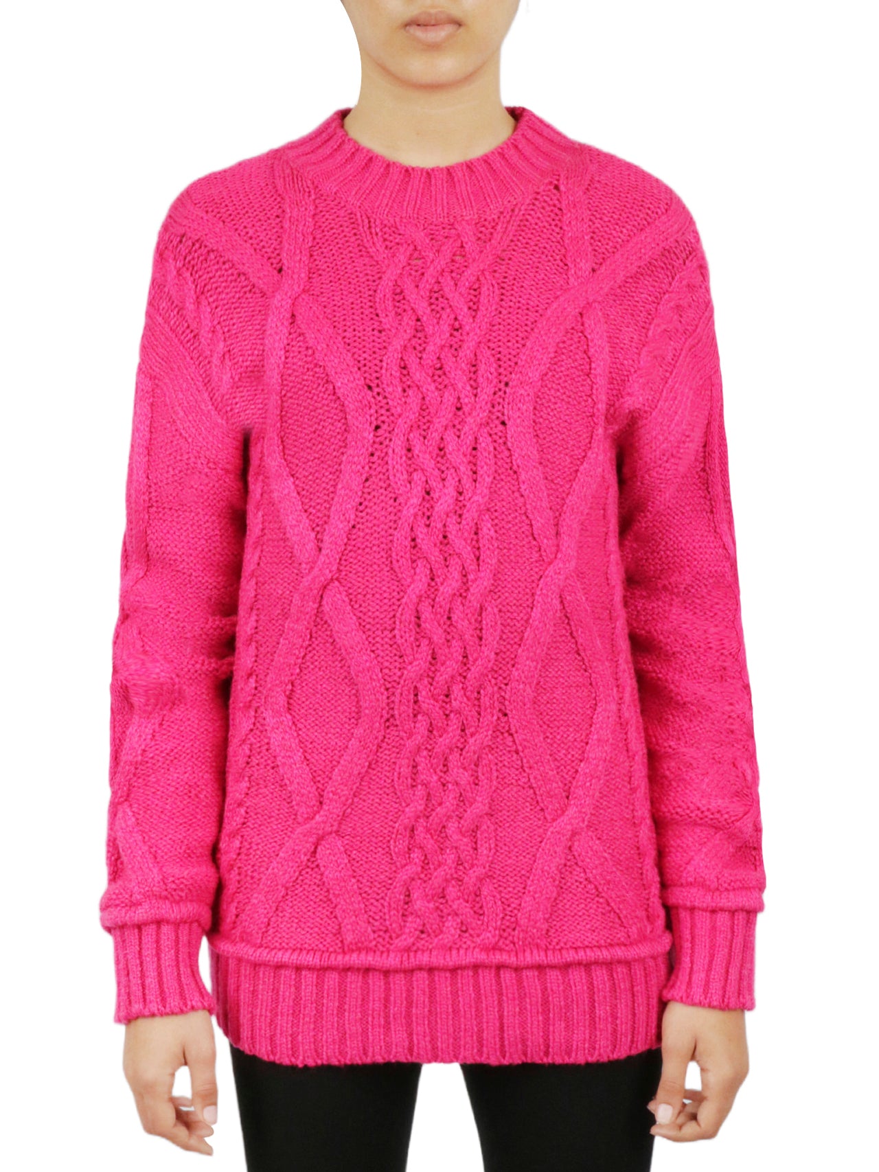  Miss Poeym Cable Pullover Sweater - Natural - Bonton