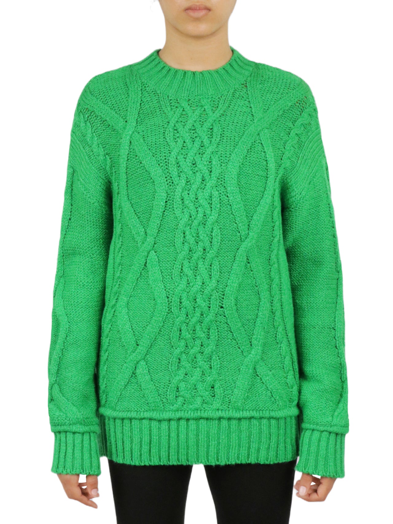  Miss Poeym Cable Pullover Sweater - Natural - Bonton