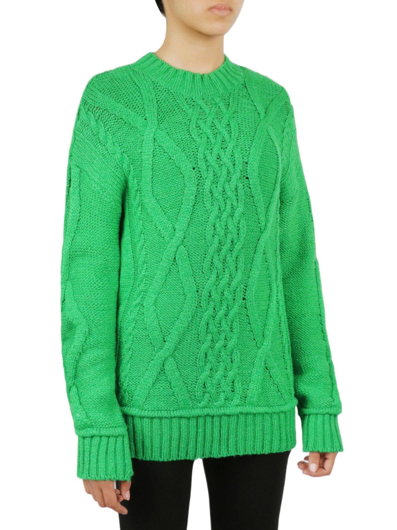  Miss Poeym Cable Pullover Sweater - Natural - Bonton