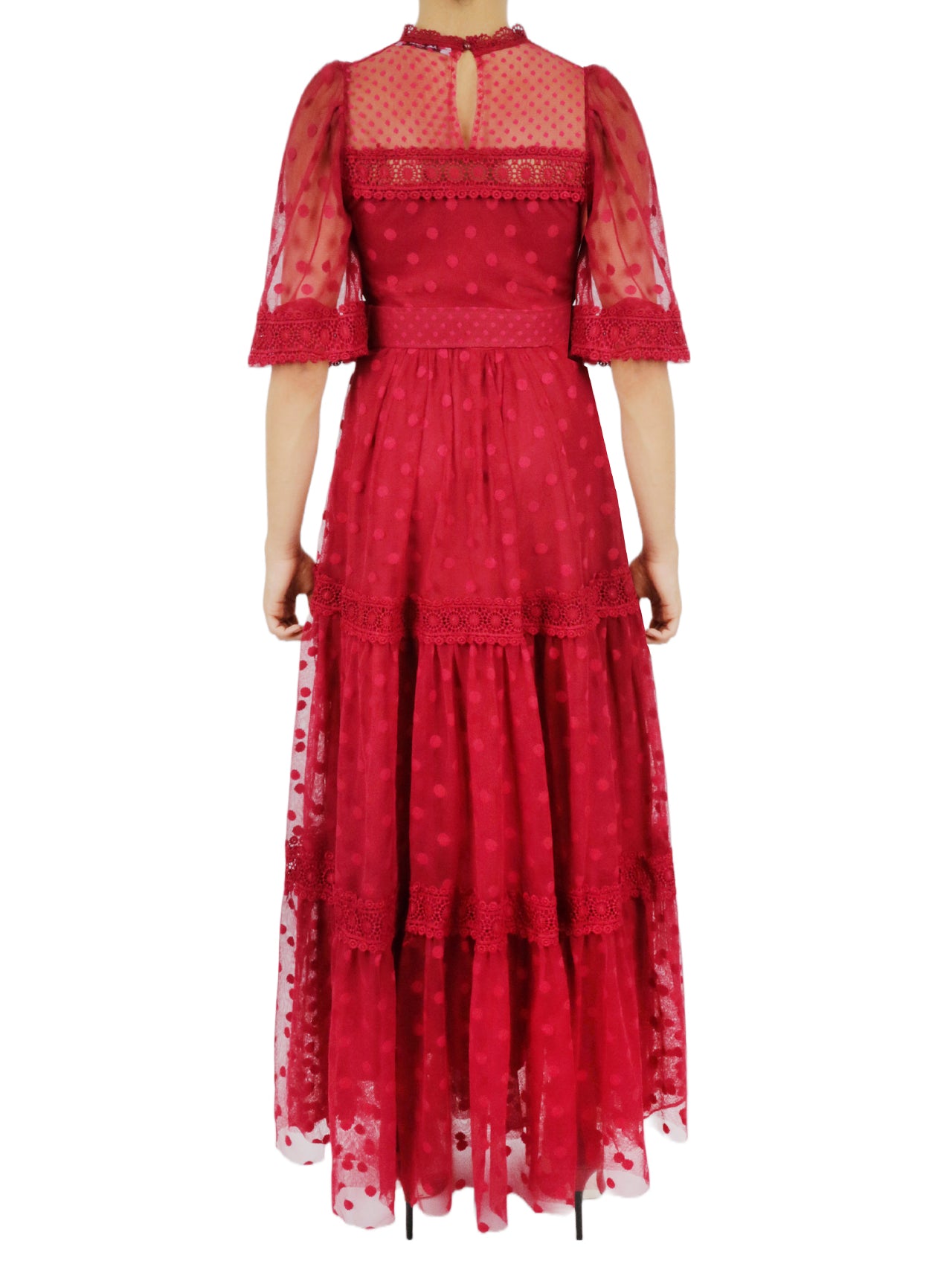  Miss Selen Lace Dress - Mink - Bonton