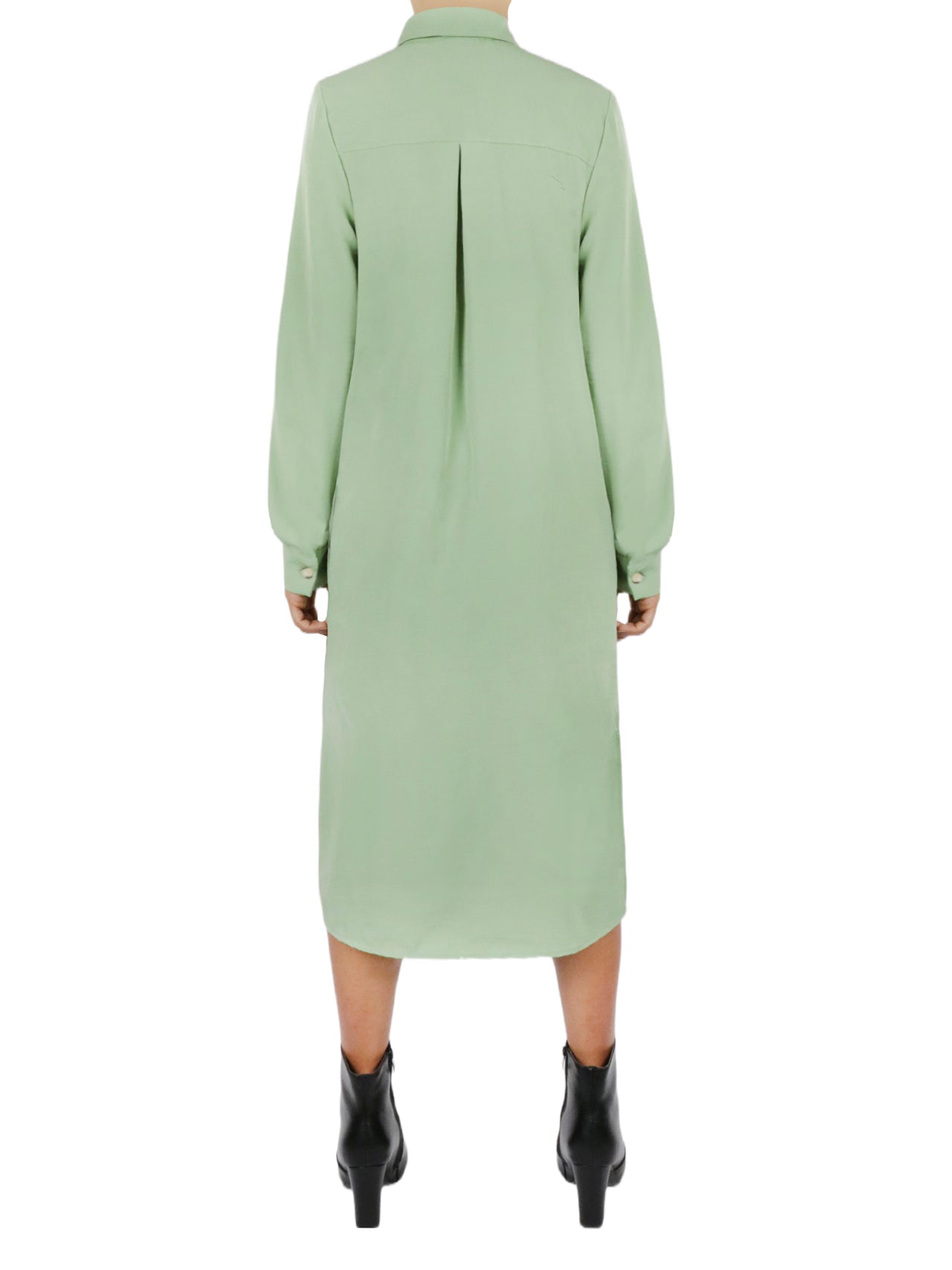  Miss Selen Long Shirt Dress - Orange - Bonton