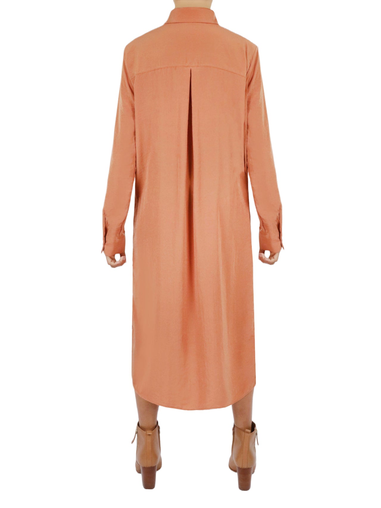  Miss Selen Long Shirt Dress - Rose - Bonton