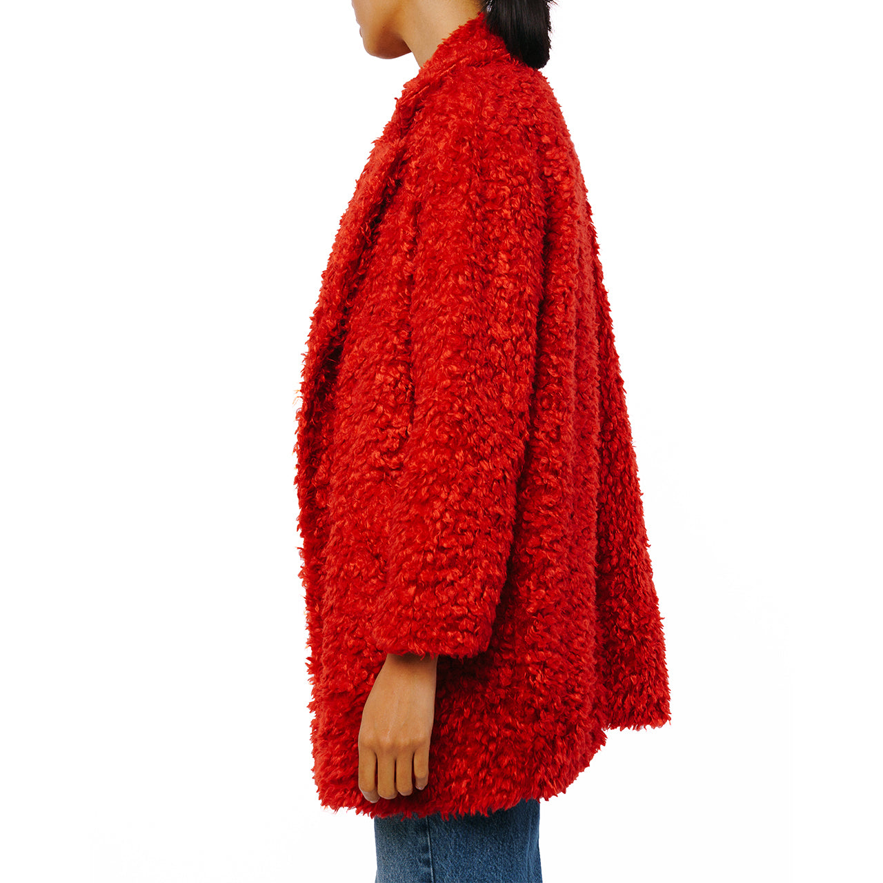  Ciebon Mya Fuzzy Jacket - Black - Bonton