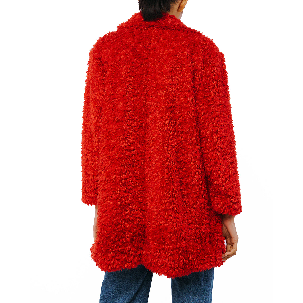  Ciebon Mya Fuzzy Jacket - Rust - Bonton
