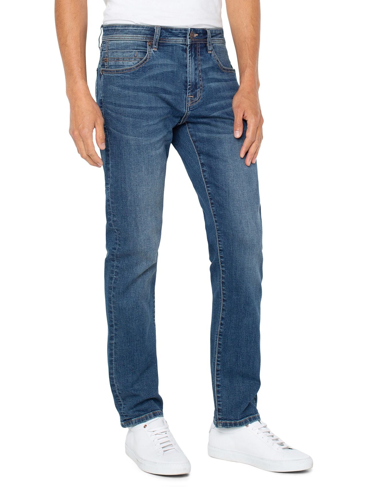  Liverpool Regent Relaxed Straight Eco-Friendly Stretch Jeans - Ethan - Bonton