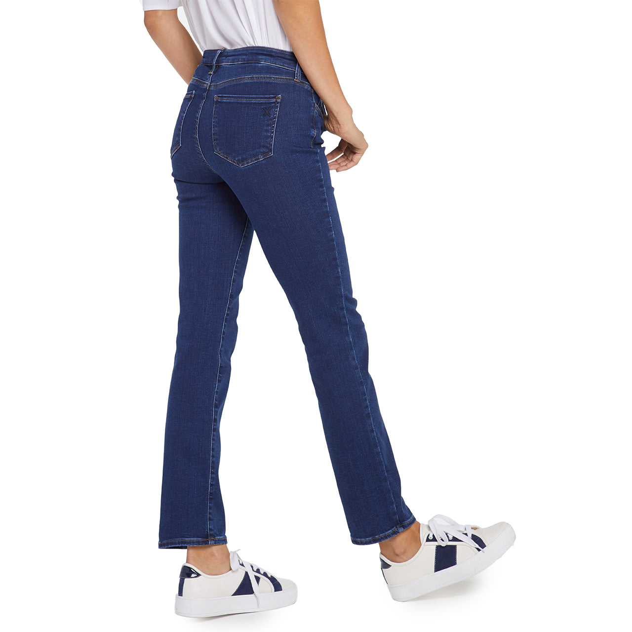  NYDJ Sheri Slim Jean - Rinse Dark Wash - Bonton