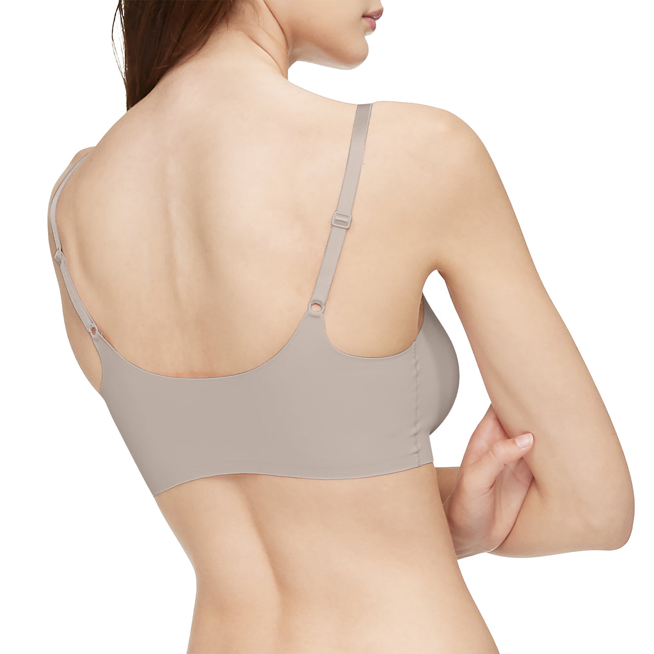  Calvin Klein Retro Lightly Lined Bralette - Bare - Bonton