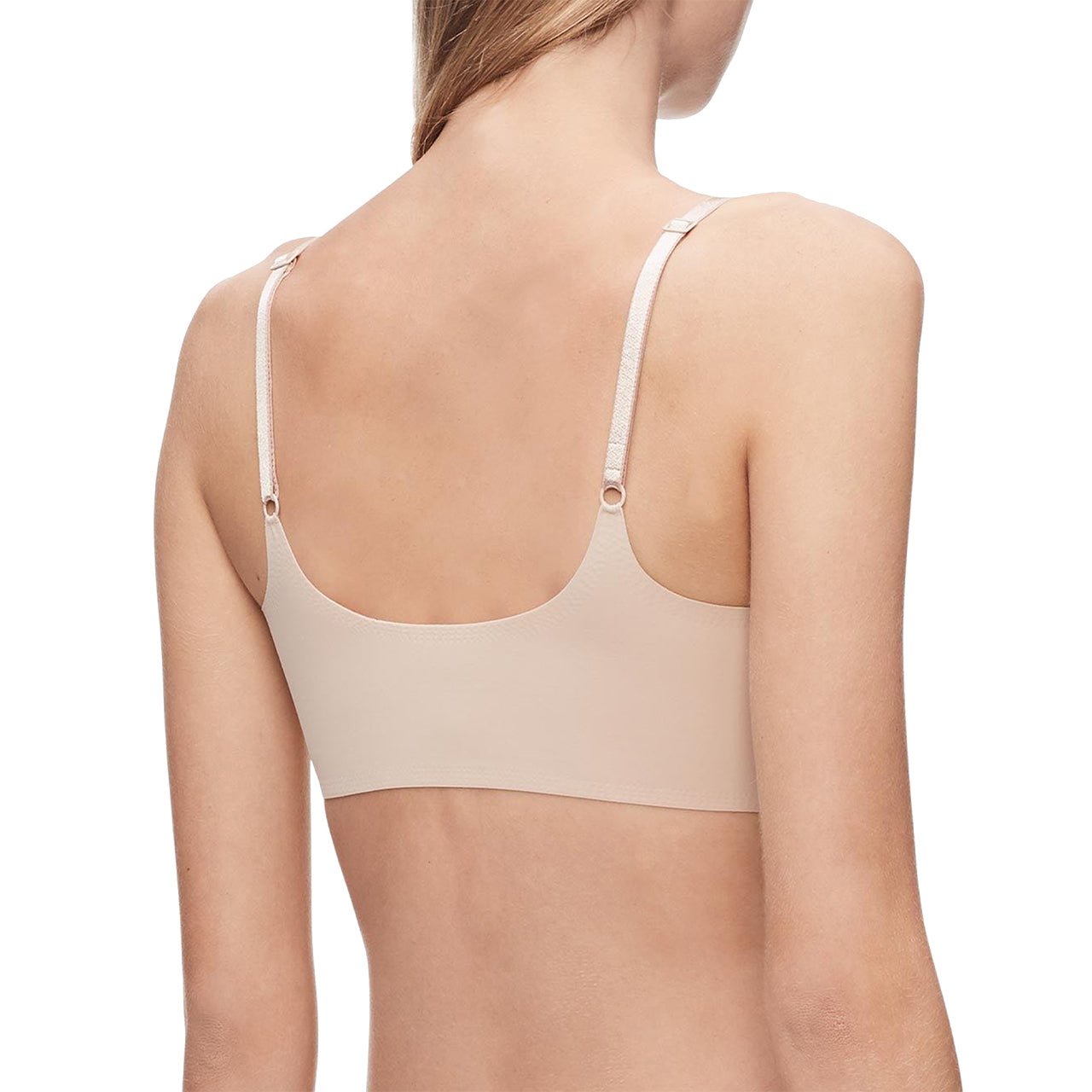  Calvin Klein Retro Lightly Lined Bralette - Black - Bonton
