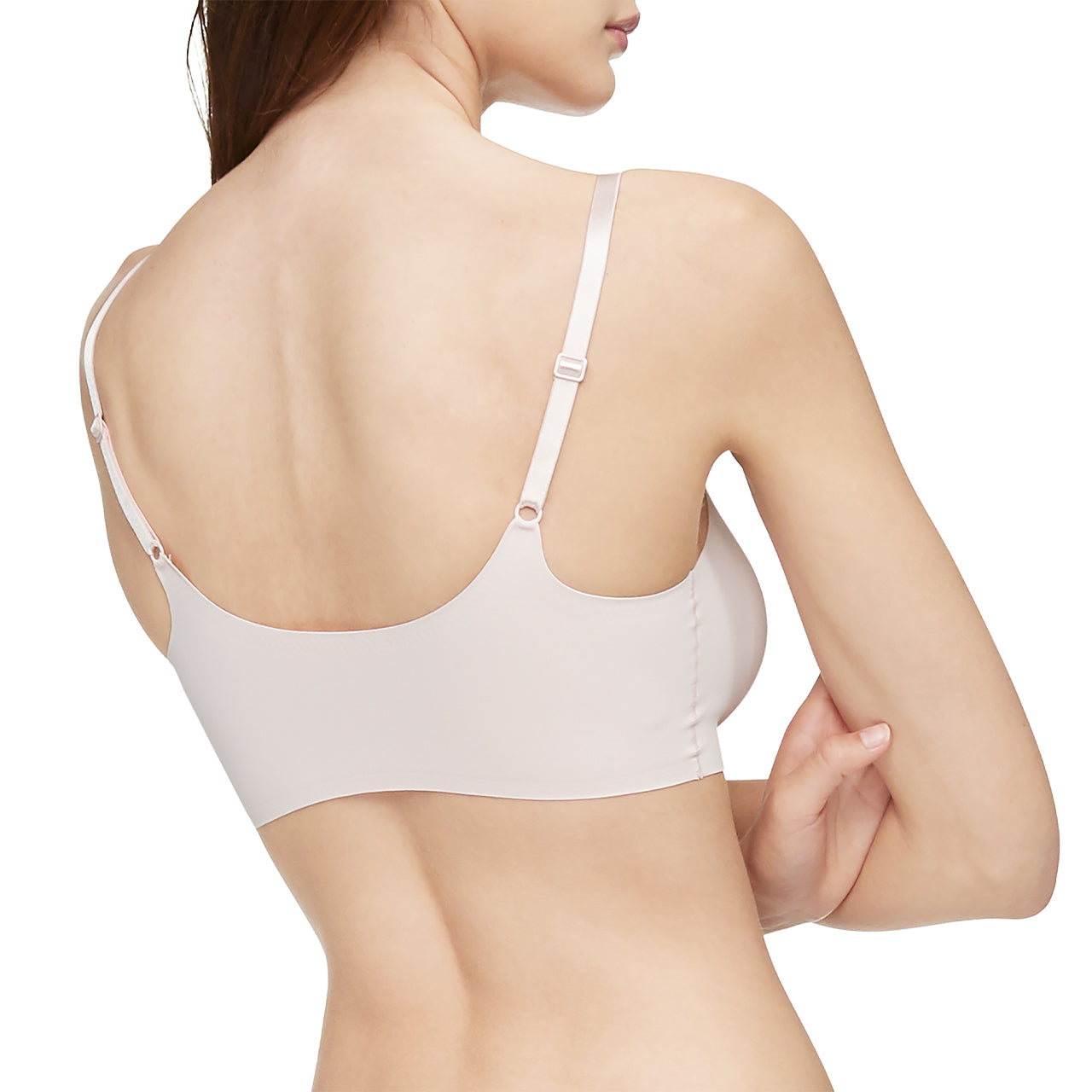  Calvin Klein Retro Lightly Lined Bralette - Bare - Bonton
