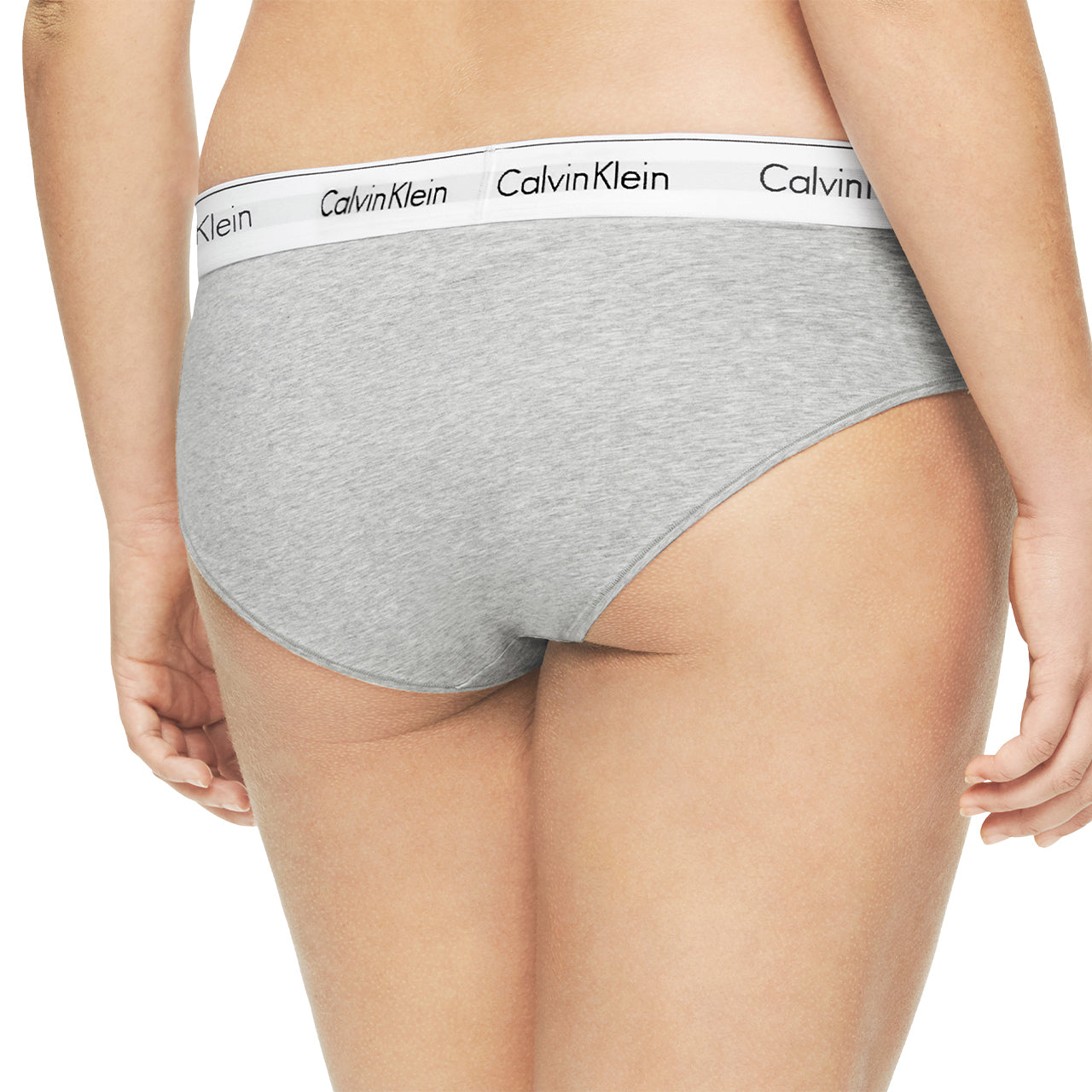  Calvin Klein Modern Cotton Plus Hipster - Grey - Bonton