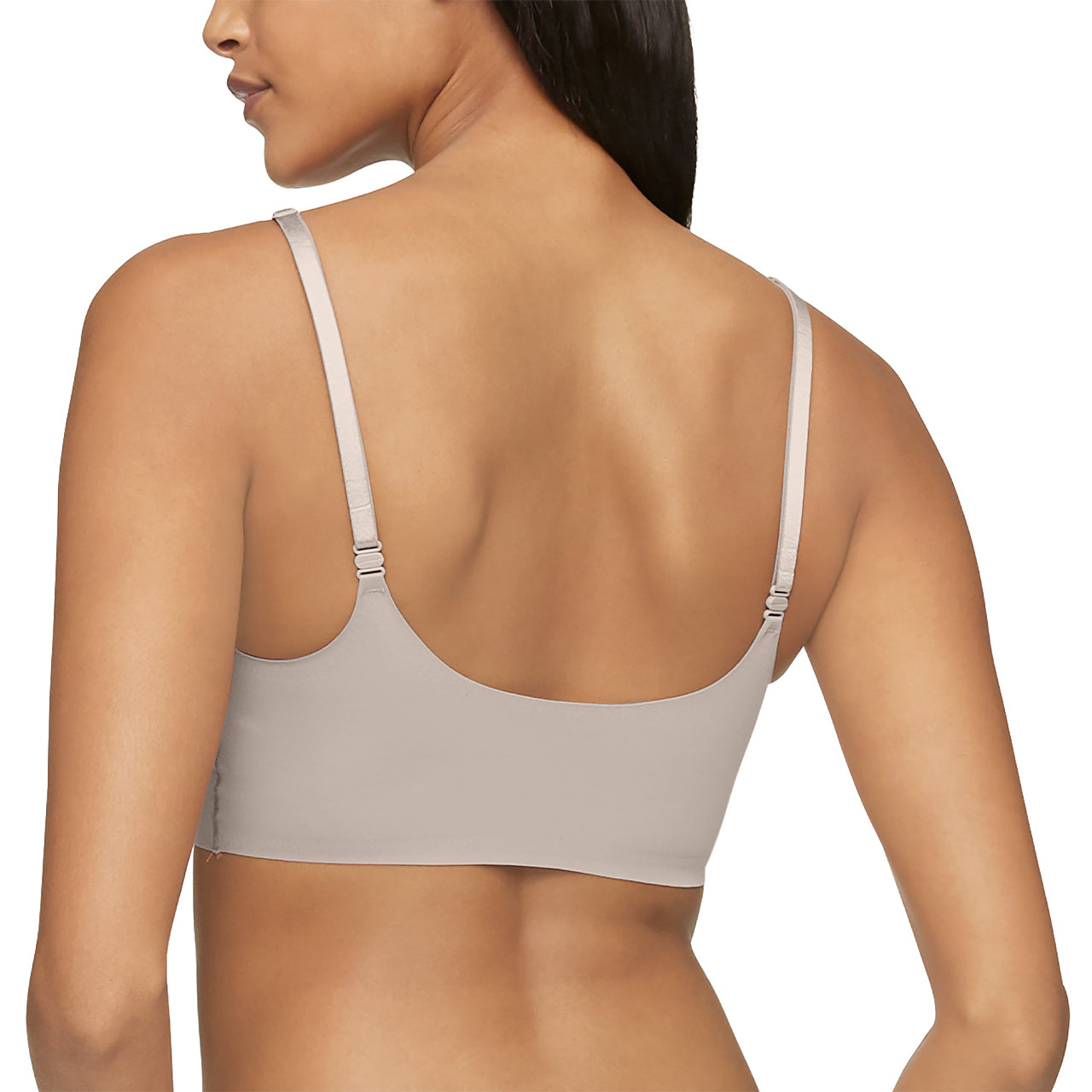  Calvin Klein Triangle Lightly Lined Bralette - Mink - Bonton