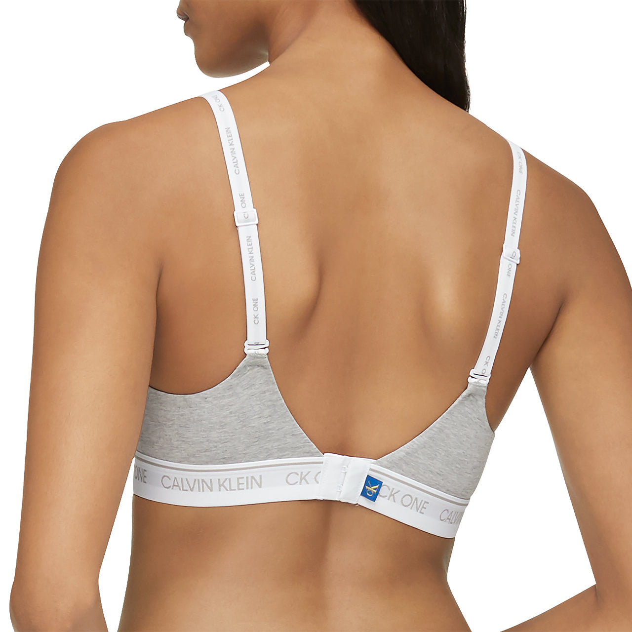  Calvin Klein Wirefree Light Lined Bralette - Black - Bonton