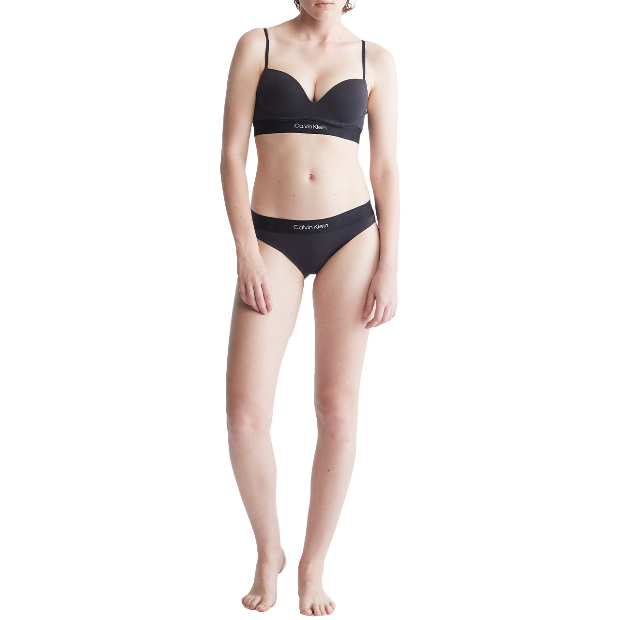  Calvin Klein Cotton Bikini - Grey Heather - Bonton