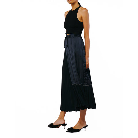 Wren Pleated Block Skirt