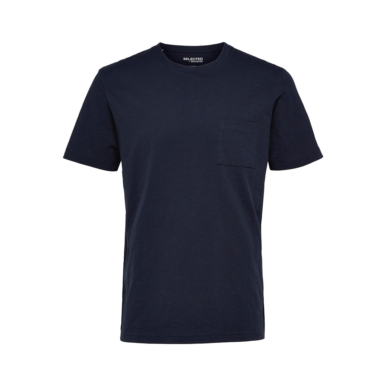  Selected Homme Ted Short Sleeve O-neck Tee - Cloud Cream - Bonton