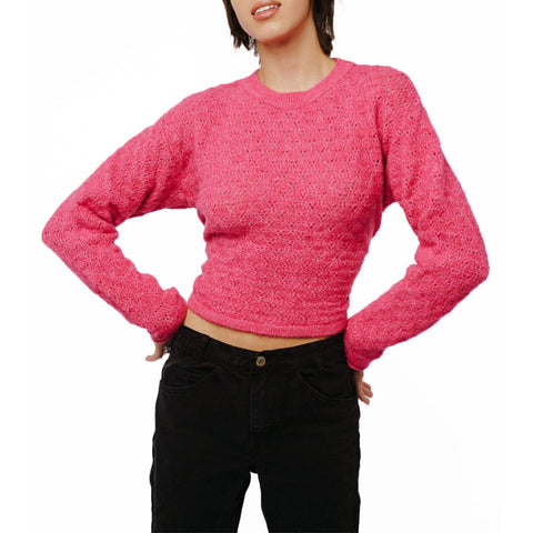 Dani Cropped Tie Back Pullover
