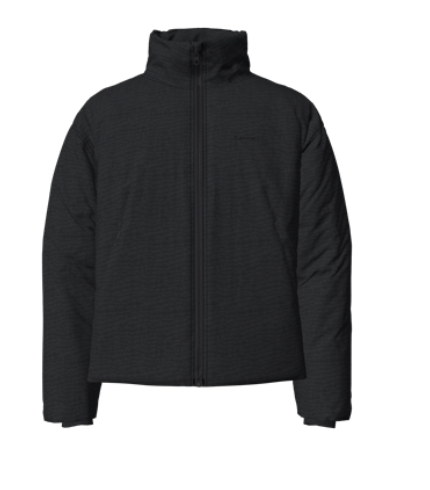  Calvin Klein Long Sleeves Front Zipper Mock Neck Puffer Coat - Purple Parade - Bonton
