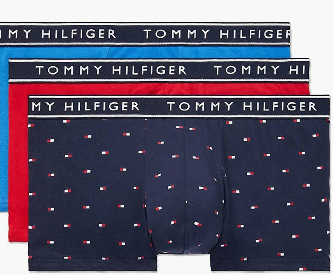  Tommy Hilfiger 3 Pack Trunk - Navy - Bonton