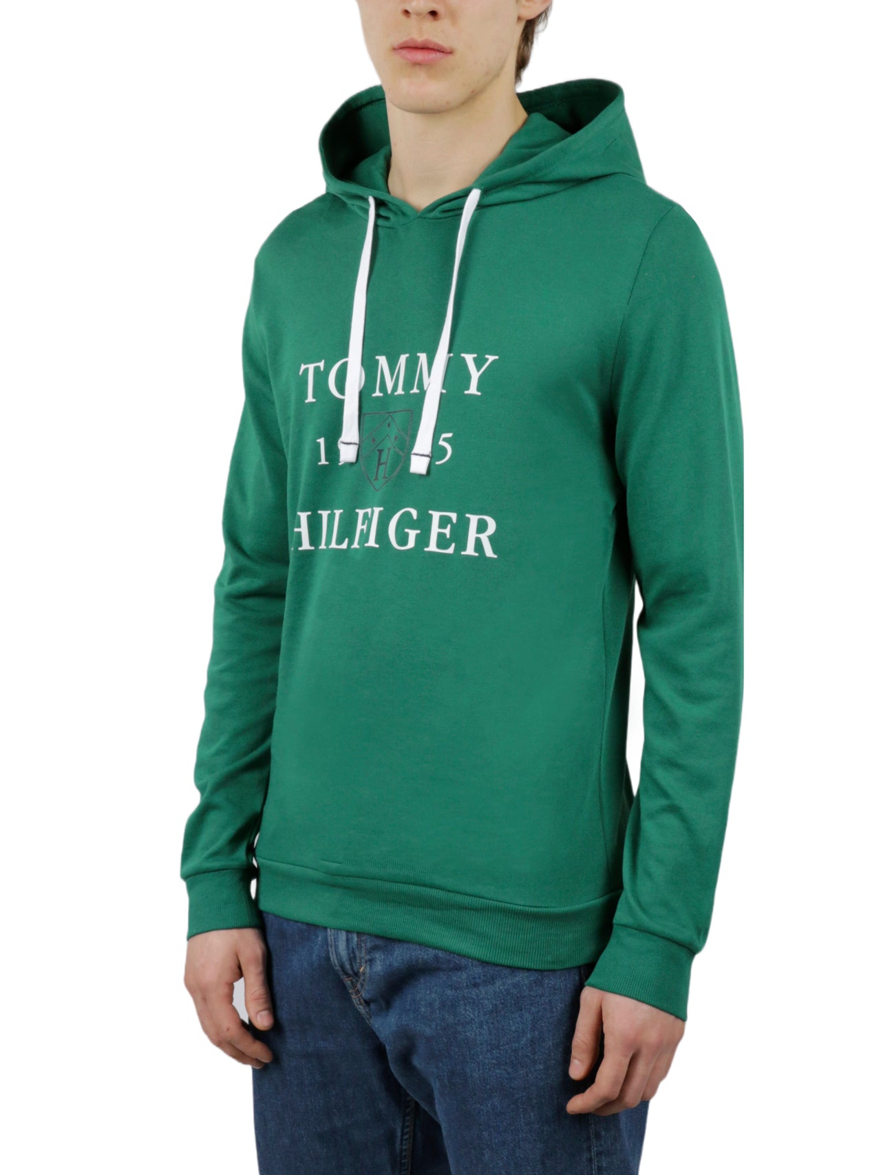  Tommy Hilfiger Long Sleeves Hoodie - Grey Heather - Bonton