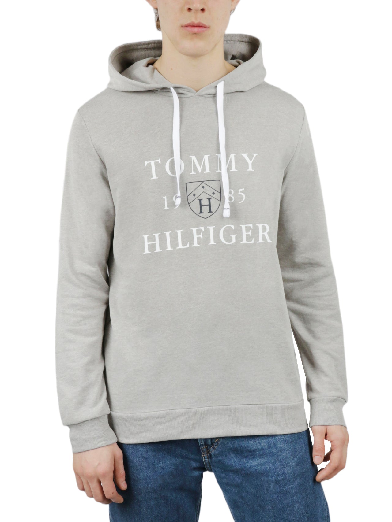  Tommy Hilfiger Long Sleeves Hoodie - Dark Navy - Bonton