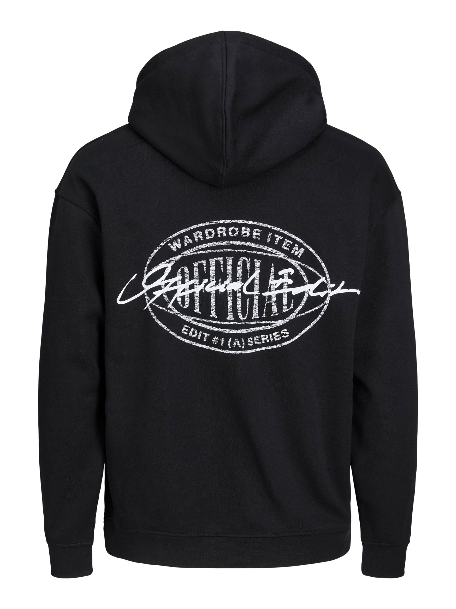  Jack & Jones Jortypen Sweat Hoodie - Black - Bonton