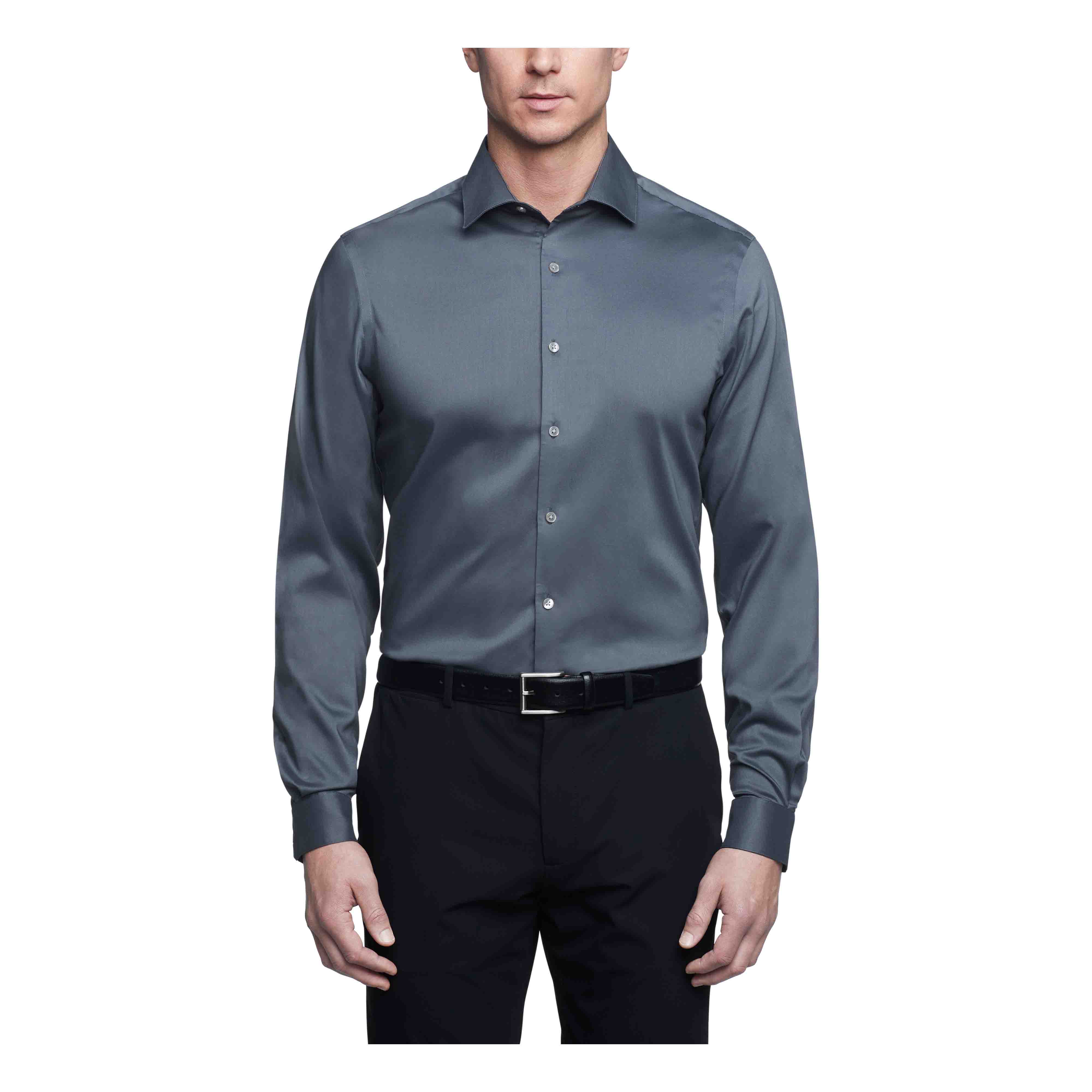  Van Heusen Van Heusen Regular Fit Ultra Wrinkle Free Stretch FLEX Solid - White - Bonton