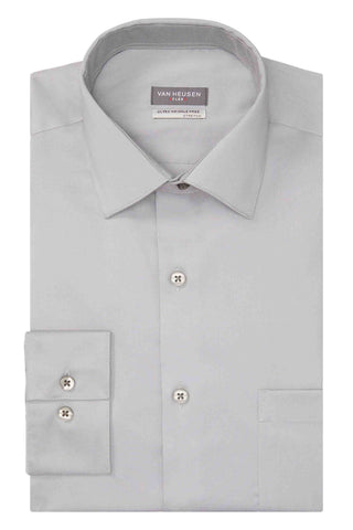 Van Heusen Regular Fit Ultra Wrinkle Free Stretch FLEX Solid