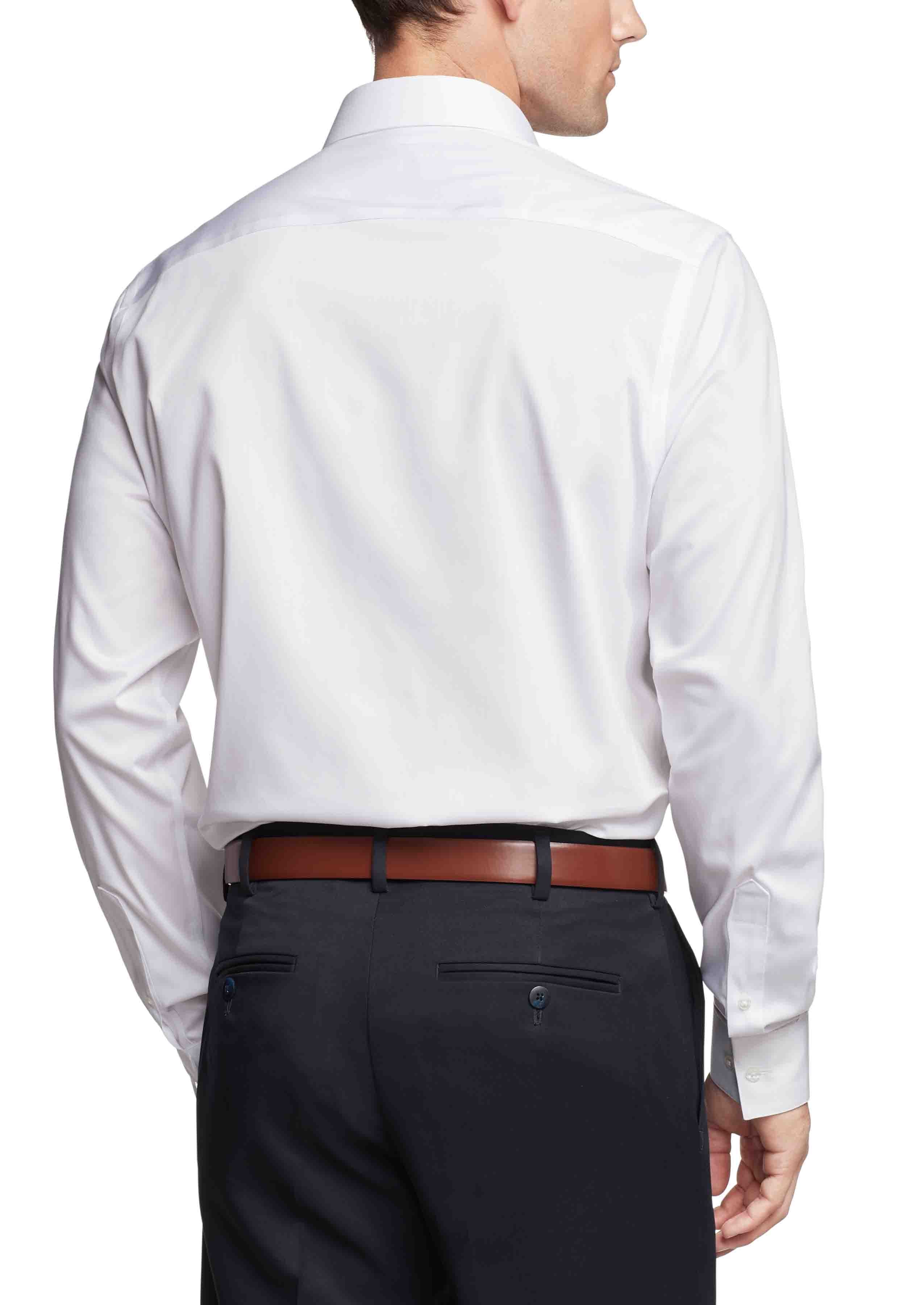 Van Heusen Van Heusen Regular Fit Ultra Wrinkle Free Stretch FLEX Solid - Blue Frost - Bonton
