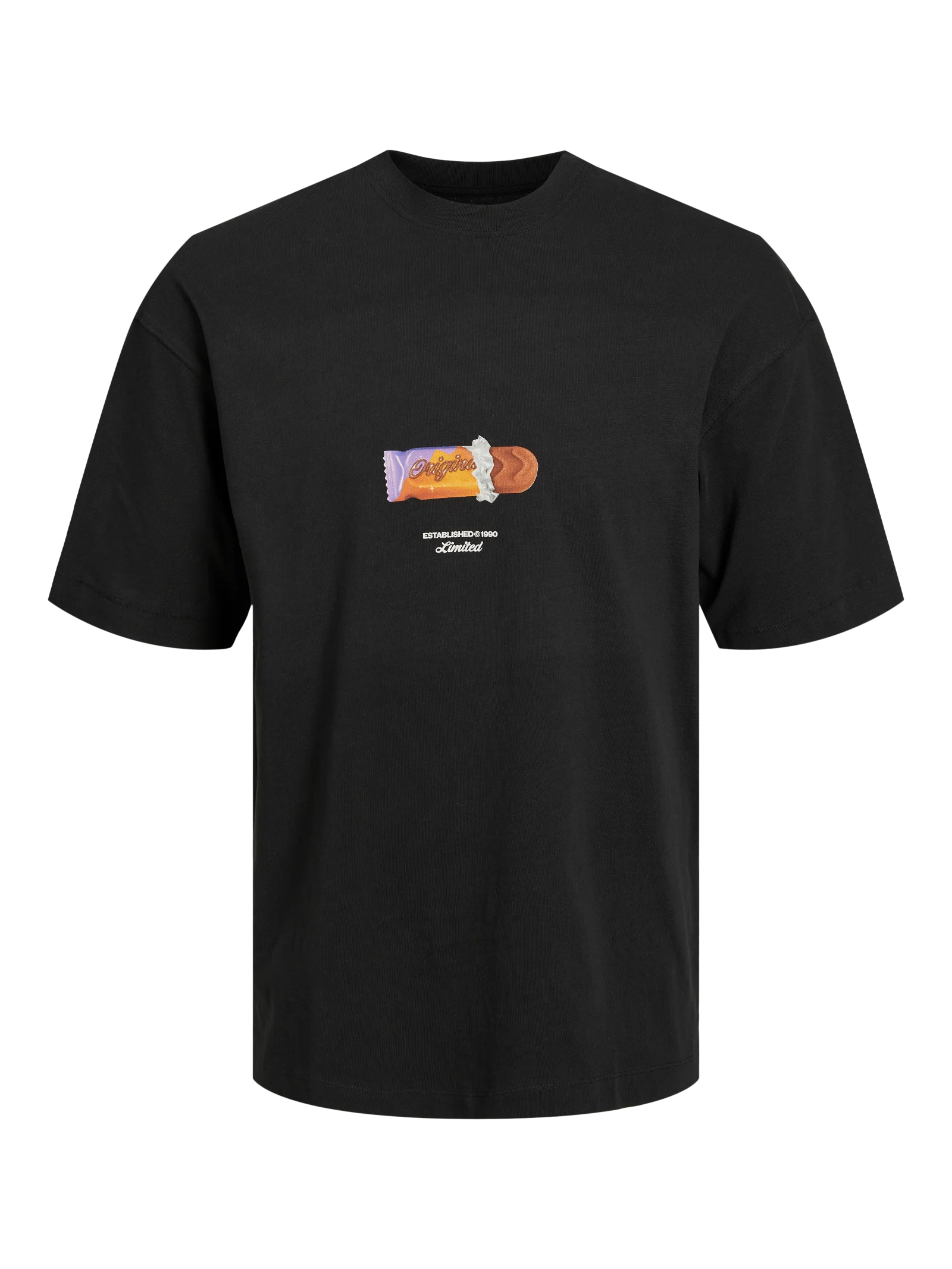  Jack & Jones Everyday Back Crewneck Tee - Bright White - Bonton