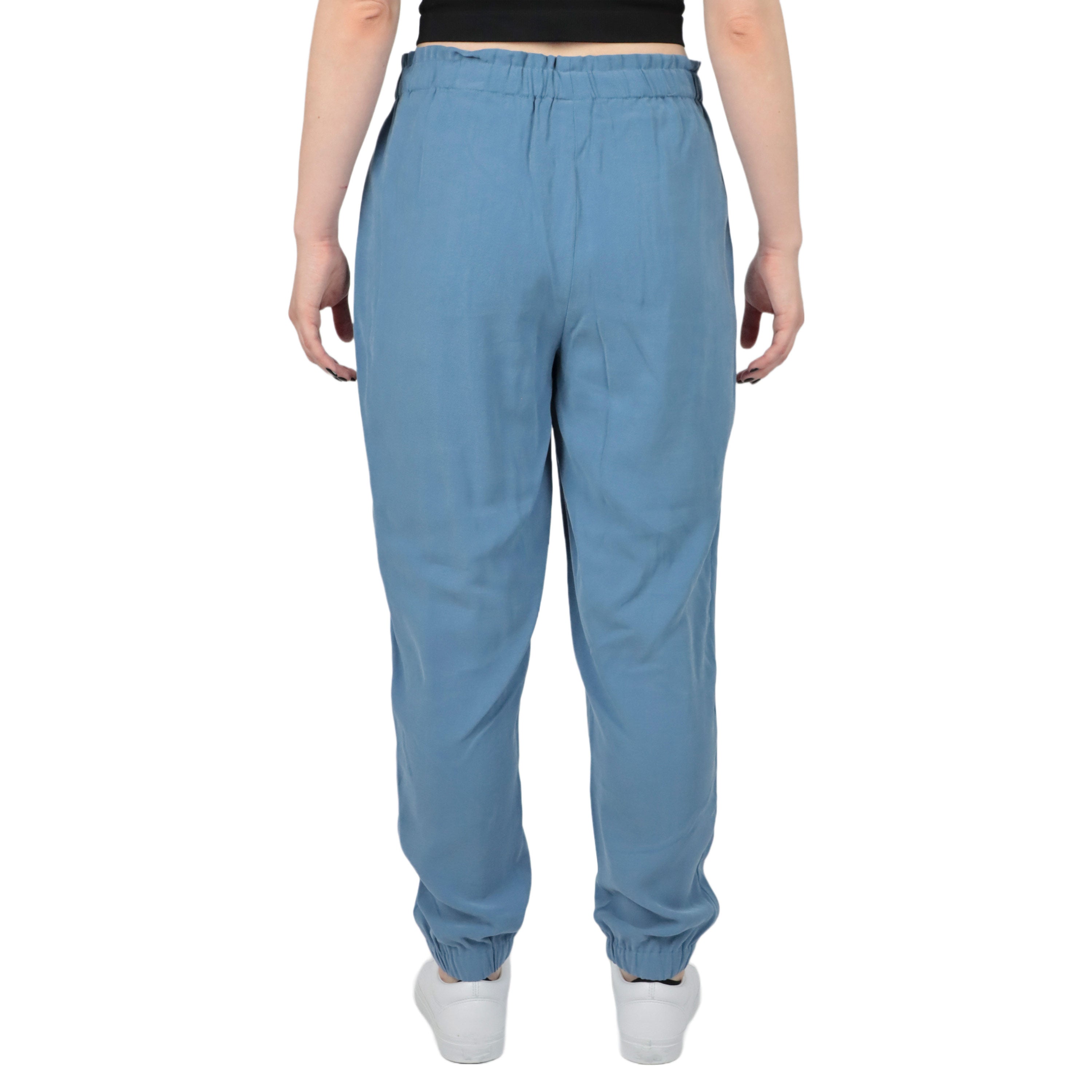  Anne Klein Twill Pull On Drawstring Jogger - Blue Jay - Bonton