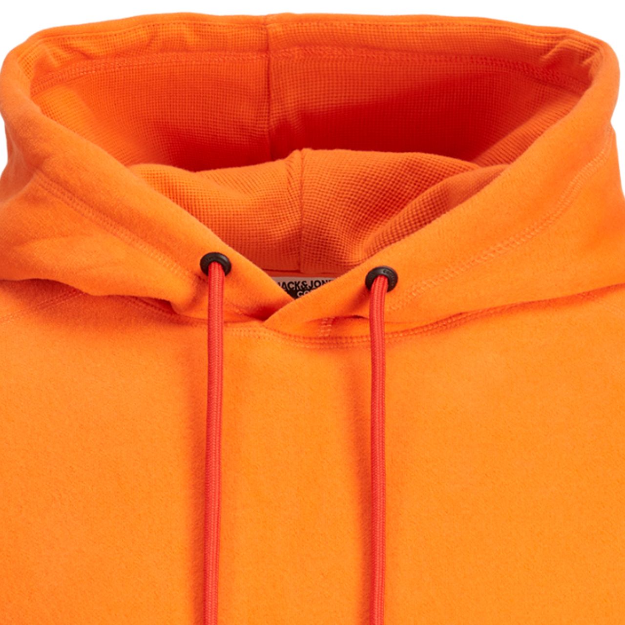  Jack & Jones Classic Waffle Sweat Hoodie - Black - Bonton