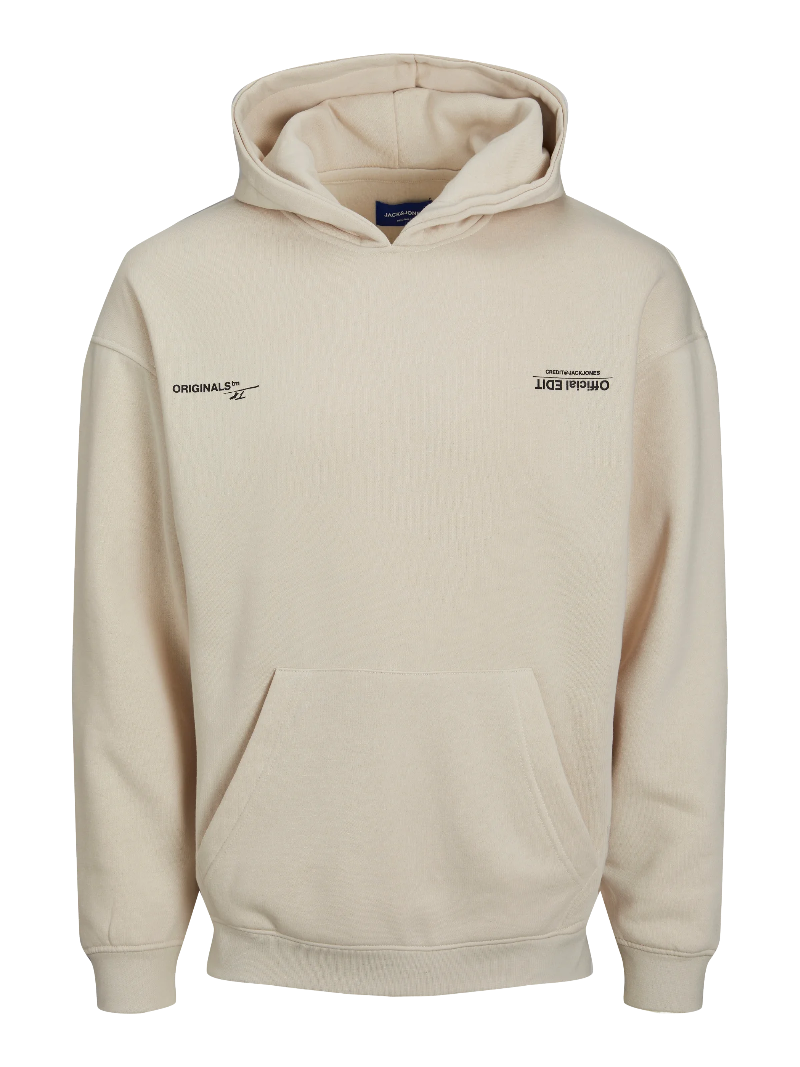  Jack & Jones Jortypen Sweat Hoodie - Black - Bonton