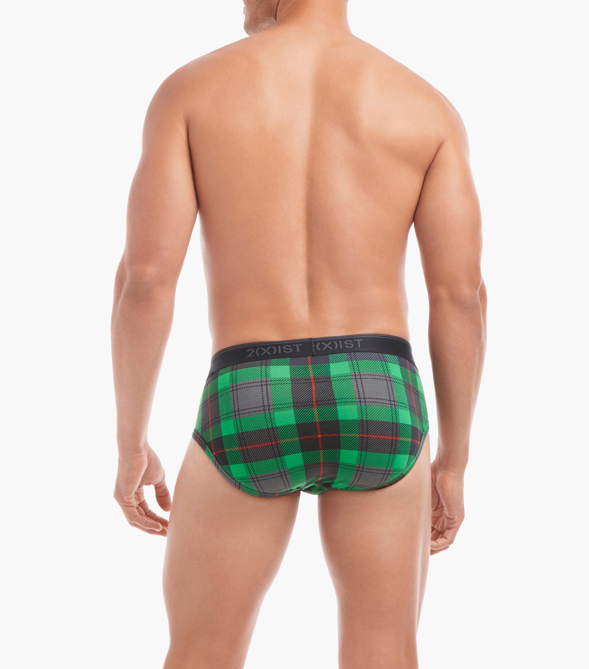  2xist Essential Low Rise 4 Packs Brief - White / Icicles / Bluebell / Snowstorm - Bonton