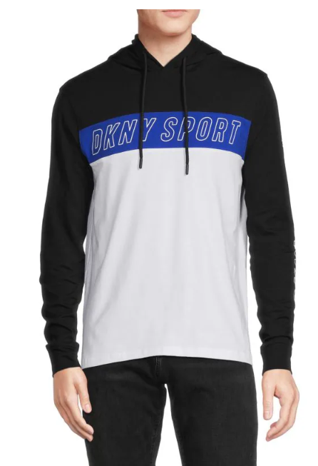  DKNY Mobile Pullover Hoodie - Ligh Grey - Bonton